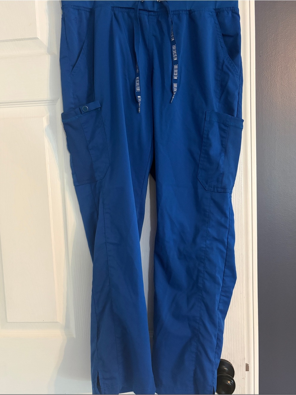 Med Couture Women's Scrub Pants in Royal Blue